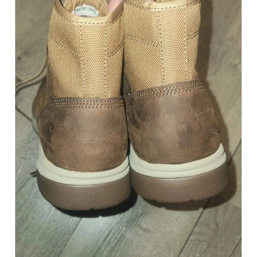 Carhartt Force Composite‎ Toe Casual Work Boots Size 14 M  Brown Tan